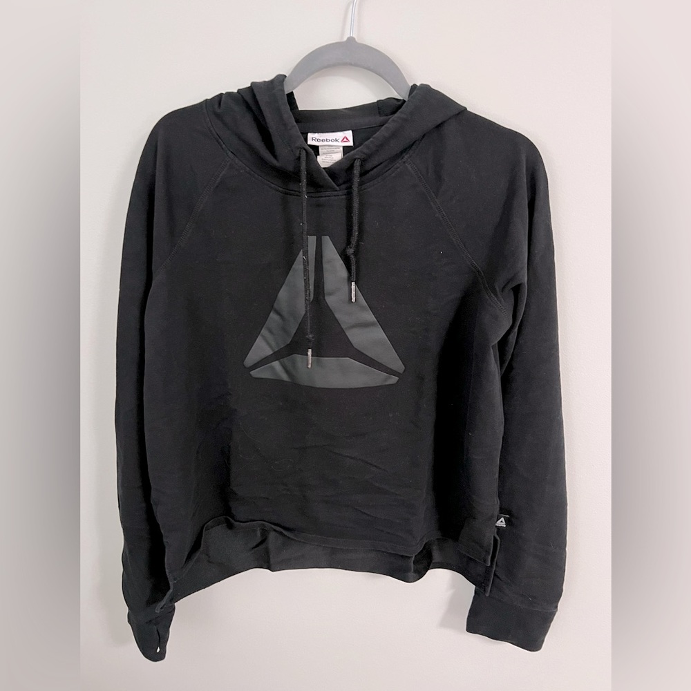 Women’s Reebok crop hoodie, size medium